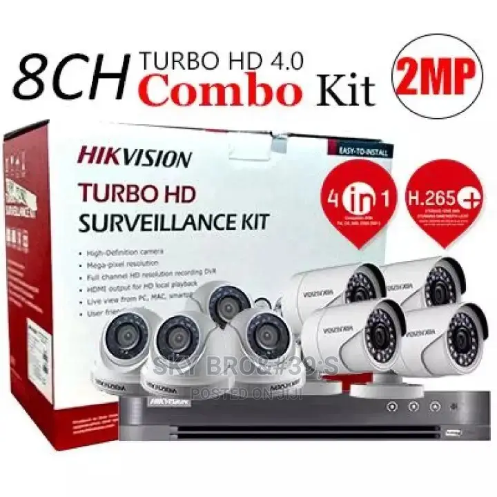 Hikvison 8 Channel Kit