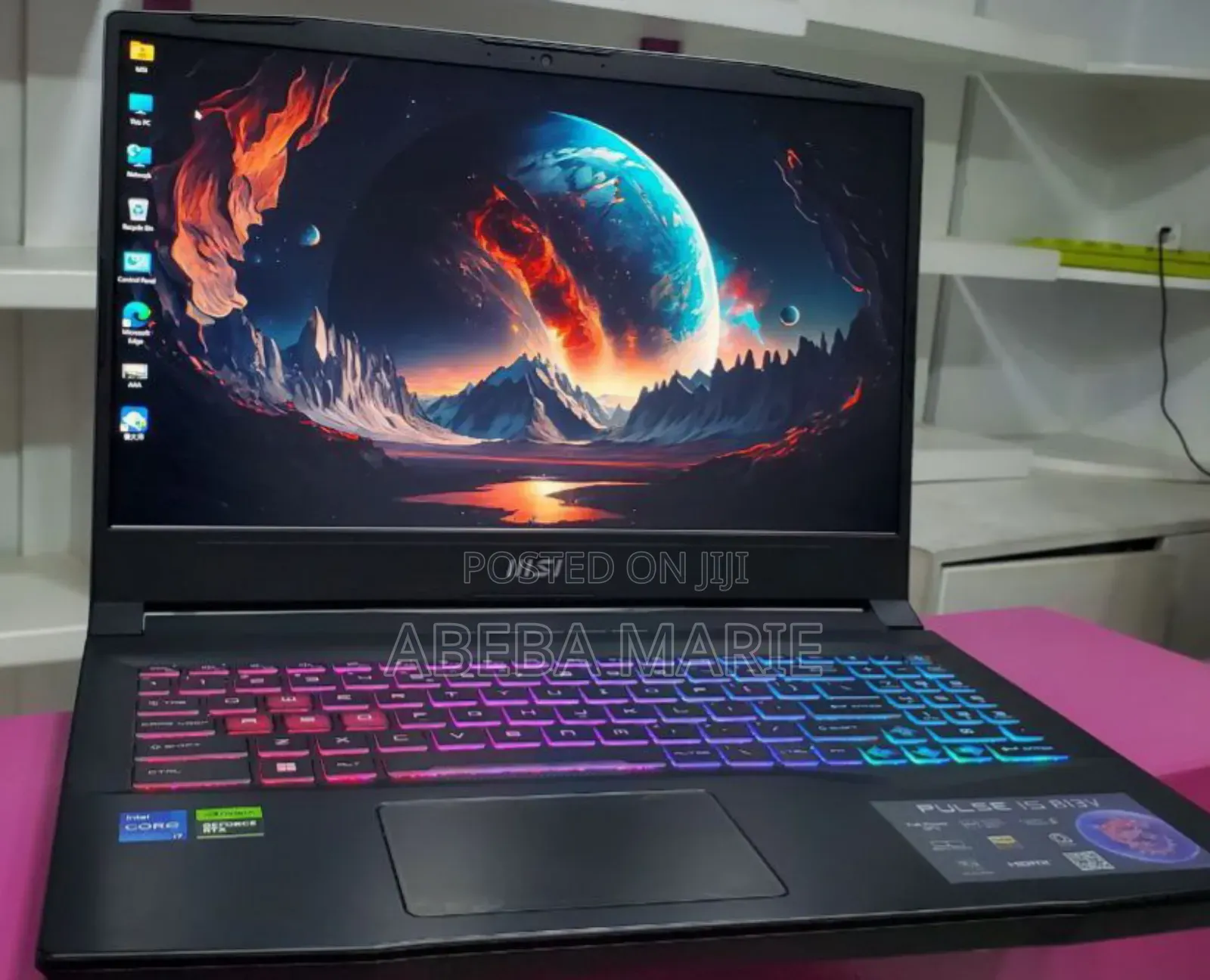 New Laptop MSI Pulse GL66 16GB Intel Core I7 SSD 1T