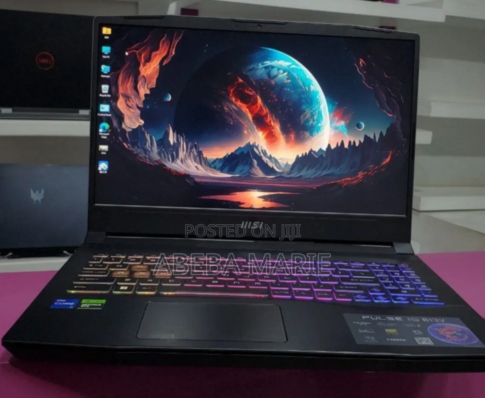 New Laptop MSI Pulse GL66 16GB Intel Core I7 SSD 1T