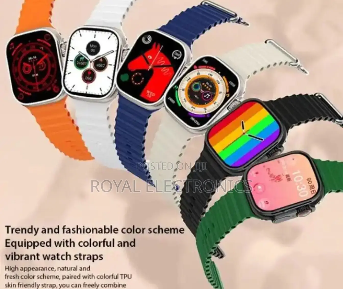 Original Germany 8 Straps Smart Watch