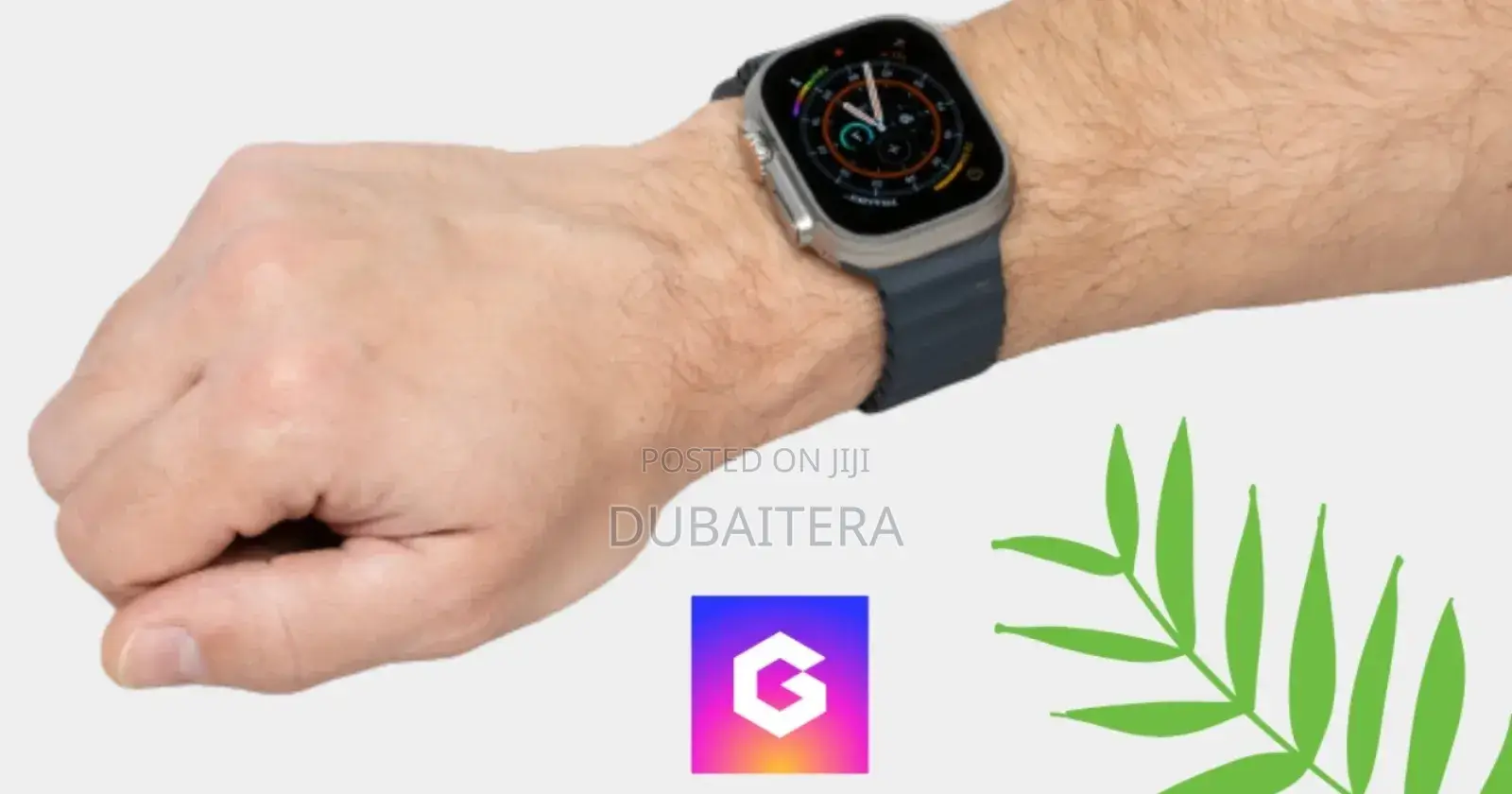 Original Ultra-2 10 in 1 Smart Watch With Cover 8 Straps