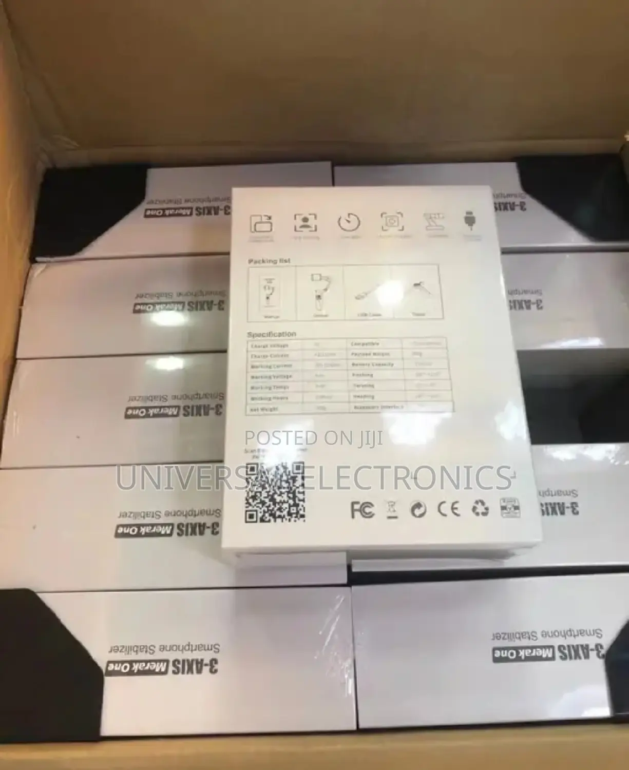 Handheld 3-Axis Gimbal Stabilizer + Tripod