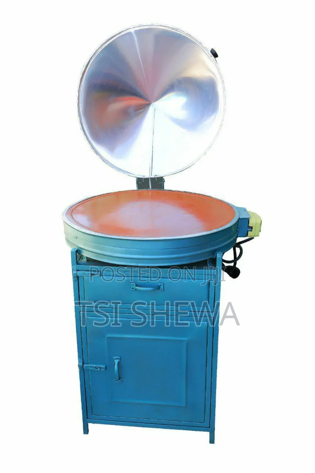 Baking Pan for Injera With Underneath Storage