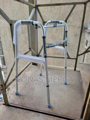 Photo - Movable Walker፵+Walking Frame፳°Walker_silver(Matte 8holes)