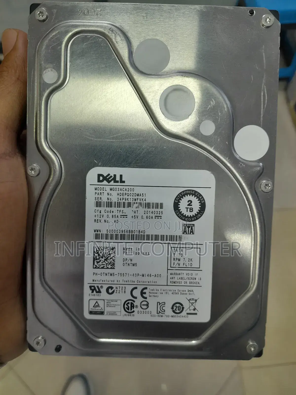 2 Tb Harddisk