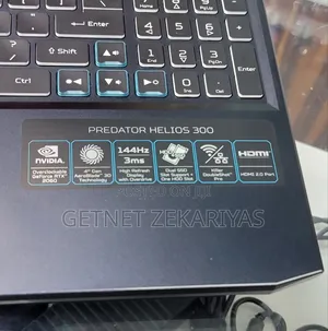 New Laptop Acer Predator 15 16GB Intel Core I7 SSD 512GB