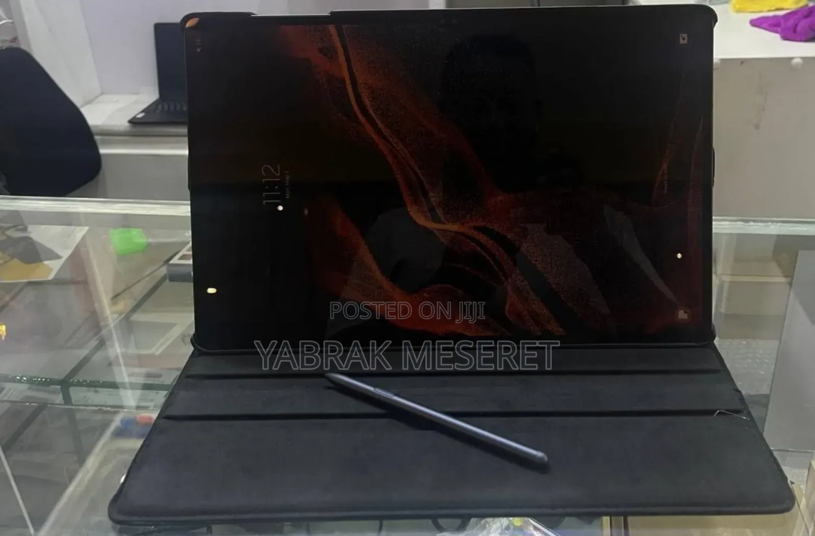 New Samsung Galaxy Tab S8 Ultra 256 GB Black