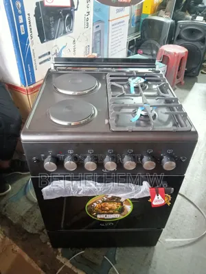 Lux 60/60 2 by 2 Gas Electric Ovens