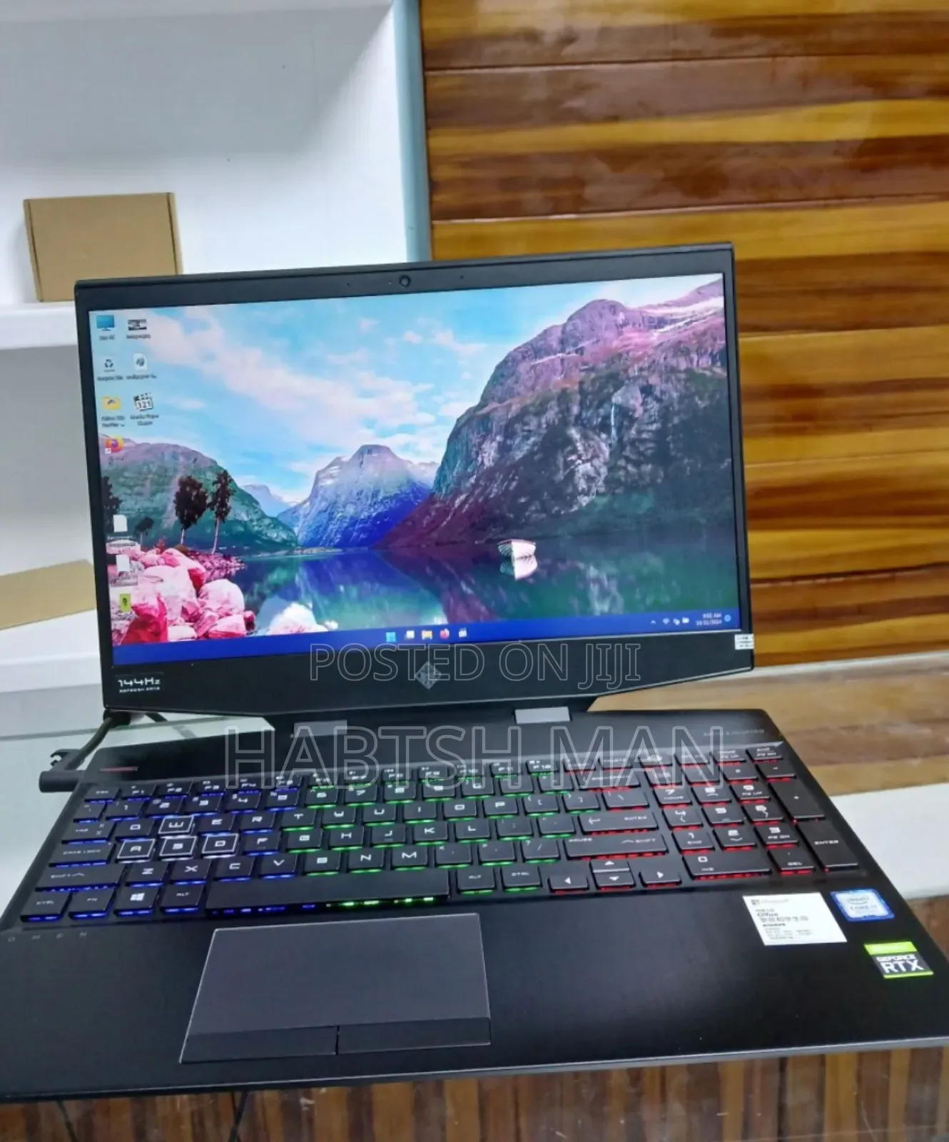 New Laptop HP Omen 16 16GB Intel Core I7 SSD 512GB