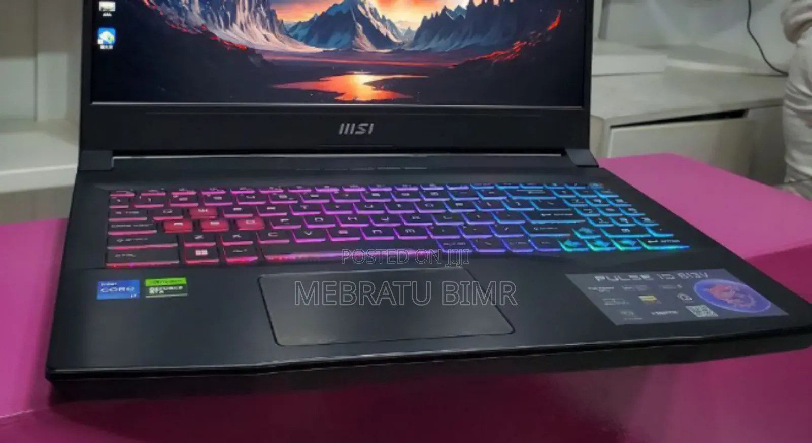 New Laptop MSI Pulse GL76 16GB Intel Core I7 SSD 1T