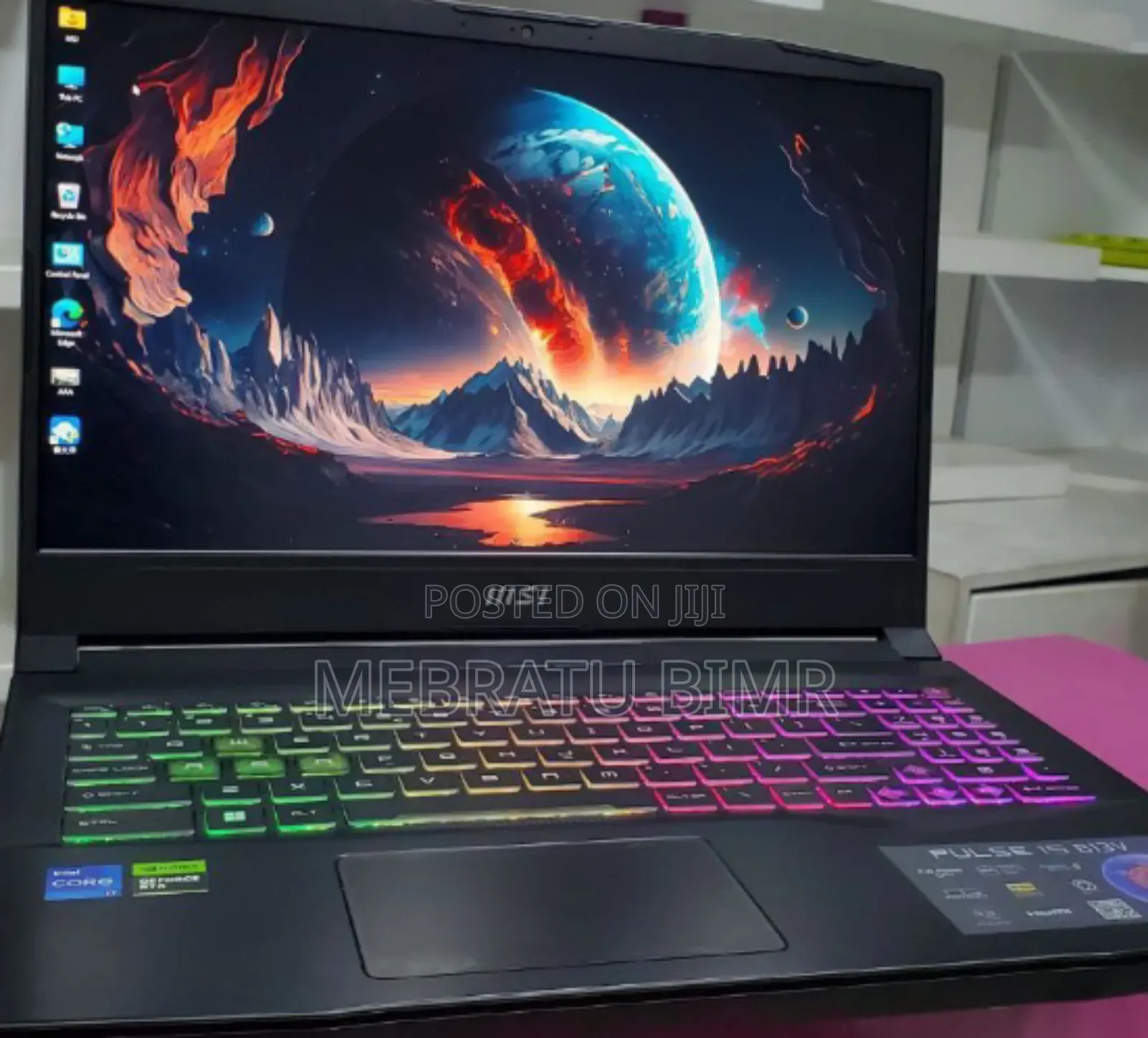 New Laptop MSI Pulse GL76 16GB Intel Core I7 SSD 1T