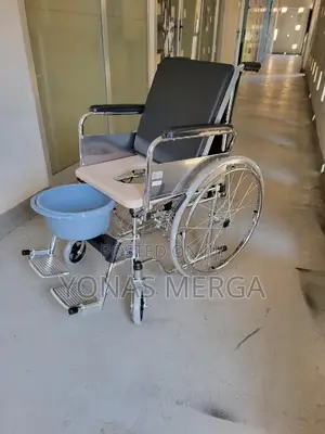 Photo - Toilet Wheelchair፭_leg Rest for Added Comfort,Ĵeasy Removal