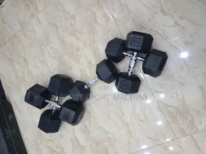 New Arrived Hexagonal Dumbbells From 5 - 50kgs