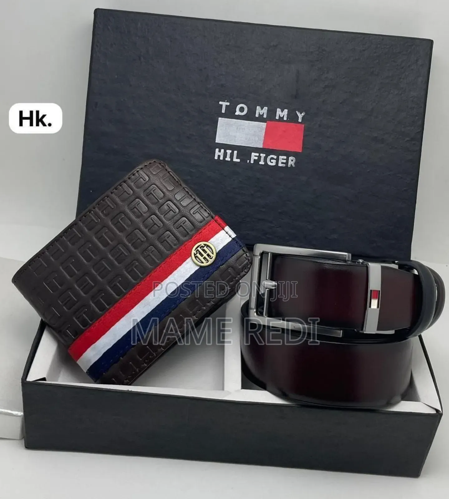 International Brands Wallet +Belt Combo