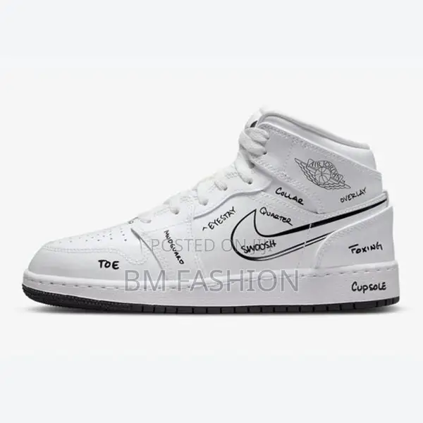 Air Jordan 1 Mid Schematic AJ1