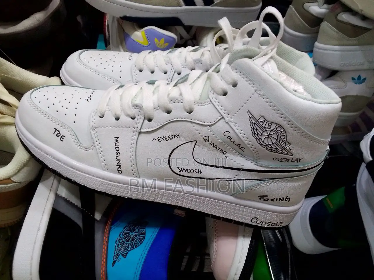 Air Jordan 1 Mid Schematic AJ1