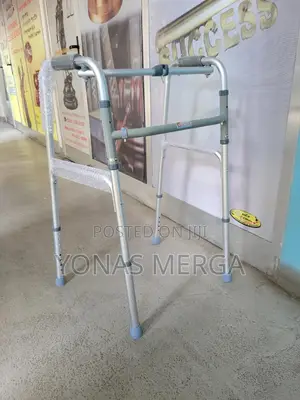 Photo - Homecare 4legged Walker፶7walker~Plain (Double Bar)፭easy Push