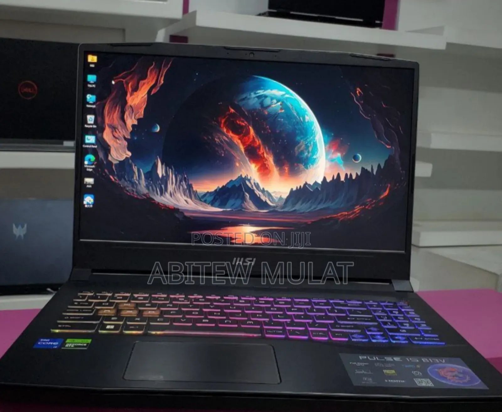 New Laptop MSI Pulse GL66 16GB Intel Core I7 SSD 1T