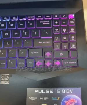 New Laptop MSI Pulse GL66 16GB Intel Core I7 SSD 1T