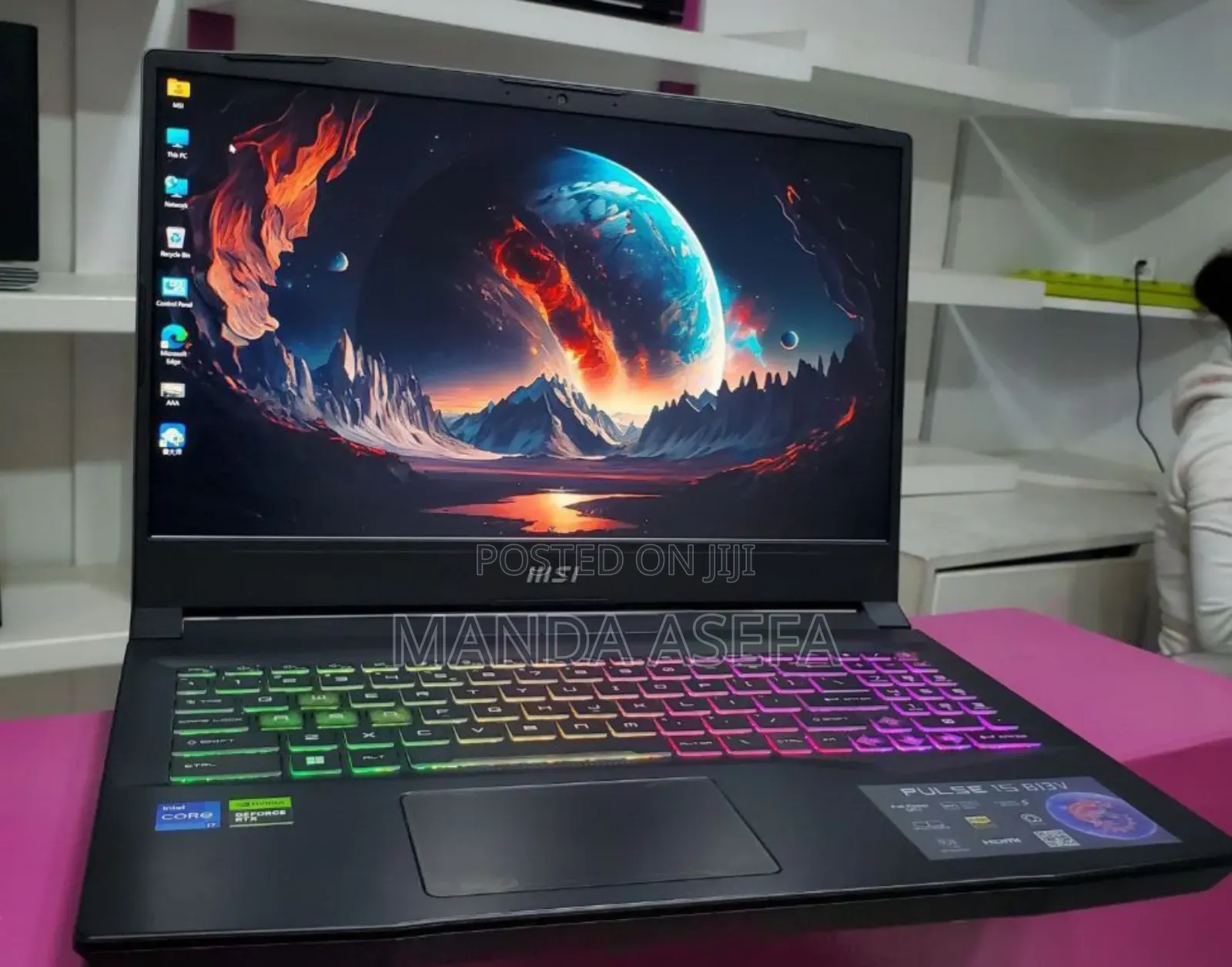 New Laptop MSI Pulse GL66 16GB Intel Core I7 SSD 1T