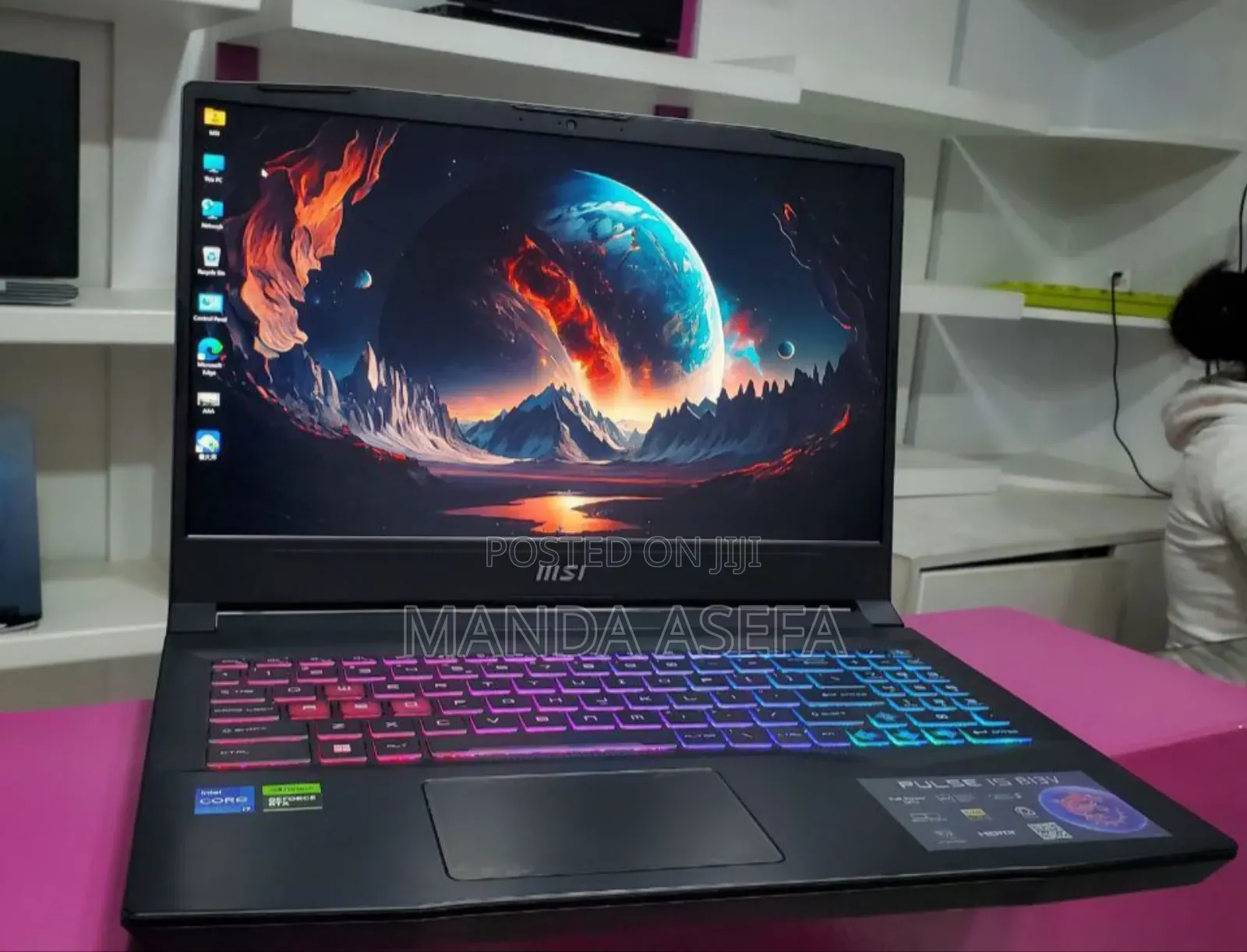 New Laptop MSI Pulse GL66 16GB Intel Core I7 SSD 1T