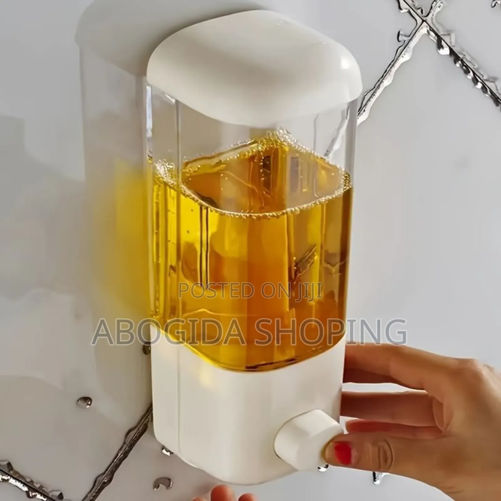 Wall-Mounted Soap and Lotion Dispenser for Bathrooms