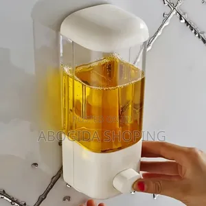 Wall-Mounted Soap and Lotion Dispenser for Bathrooms
