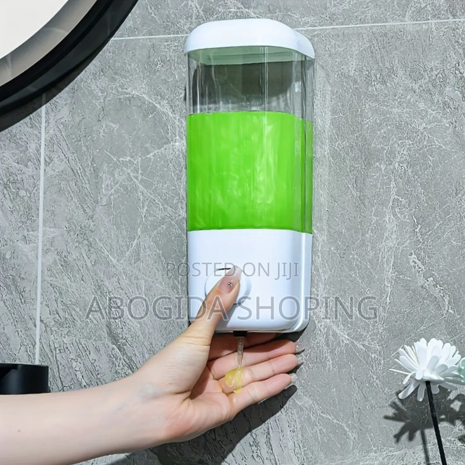 Space-Saving Wall-Mounted Lotion Dispenser