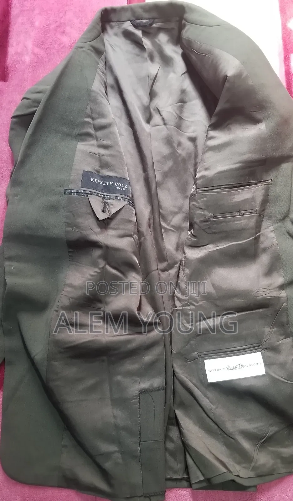 ኦሪጂናል የወንድ ኮትና ሱሬ ልብስ