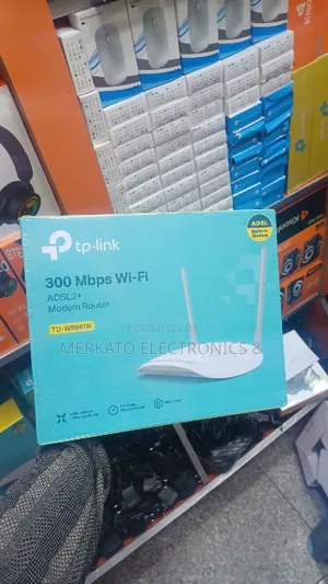 Photo - Tp-Link 300mbps Wifi Adsl2 + Modem Router | Ethio Tele