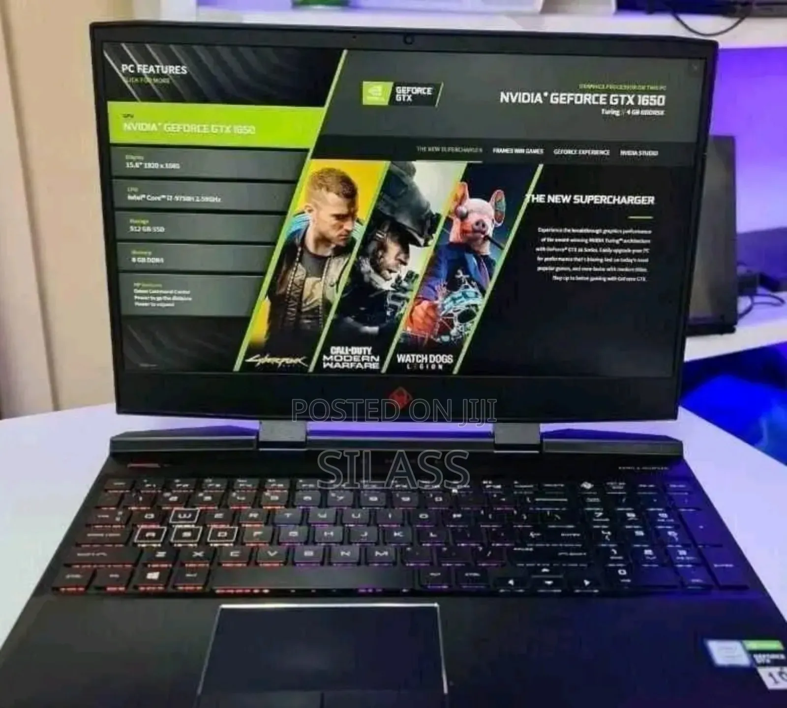 New Laptop HP Omen X 8GB Intel Core I5 HDD+SSD 1T