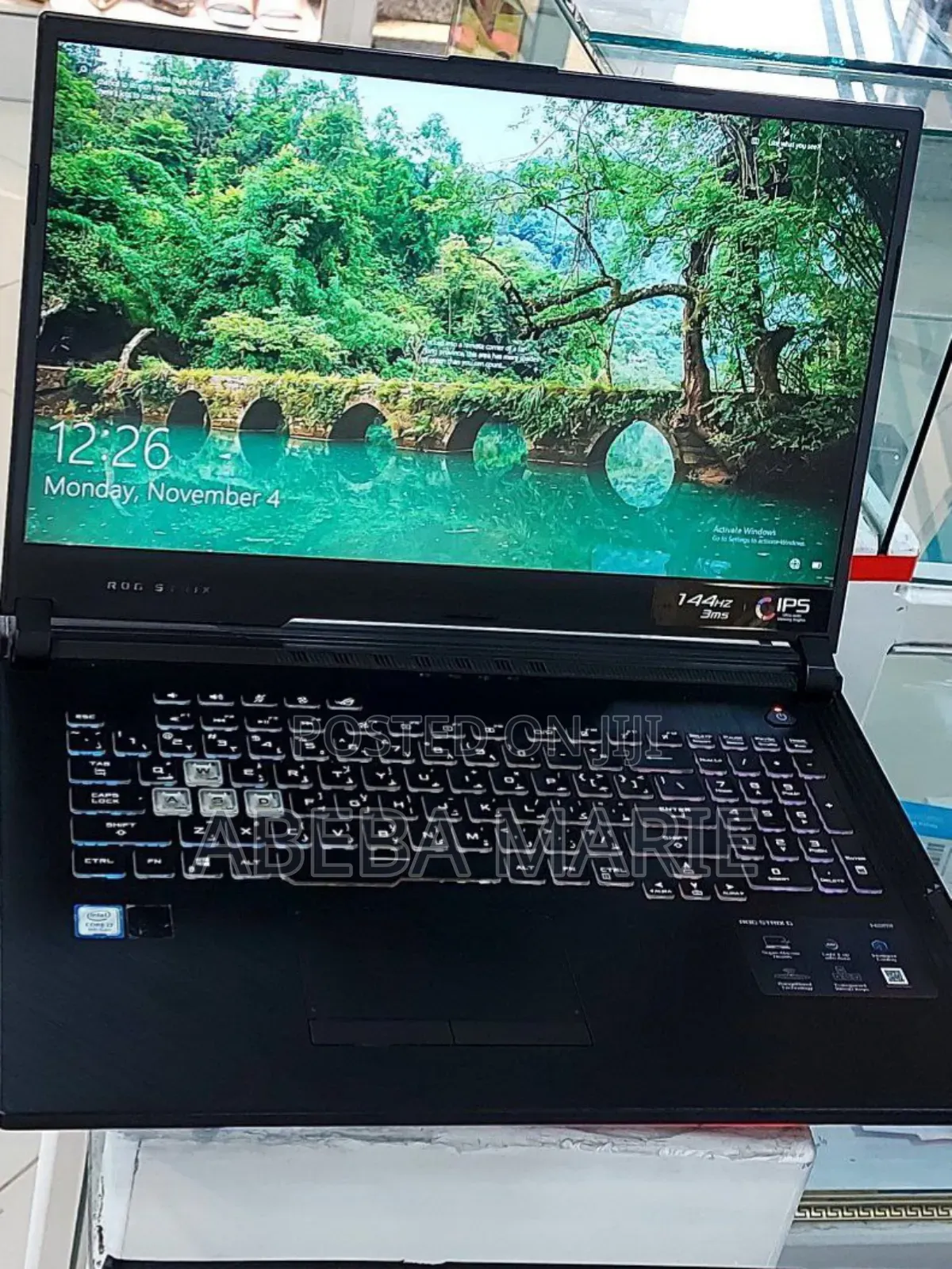 New Laptop Asus ROG Strix G15 16GB Intel Core I7 HDD+SSD 256GB