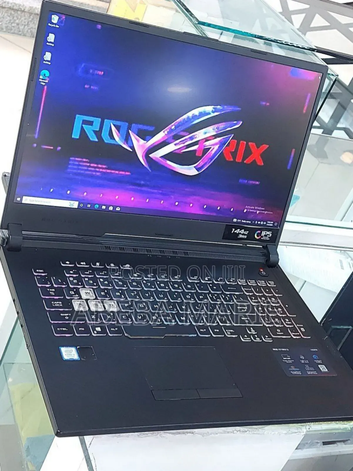 New Laptop Asus ROG Strix G15 16GB Intel Core I7 HDD+SSD 256GB