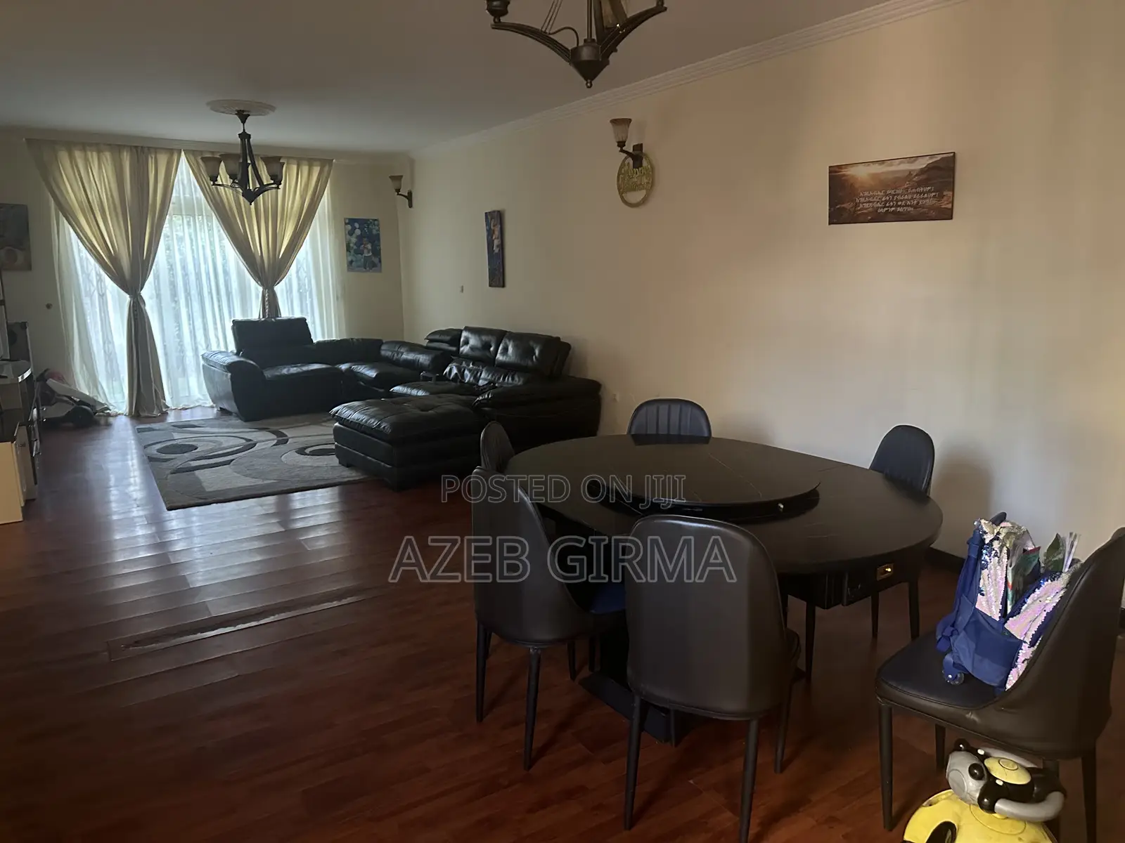 Furnished 4bdrm House in Zitta, Yeka for rent