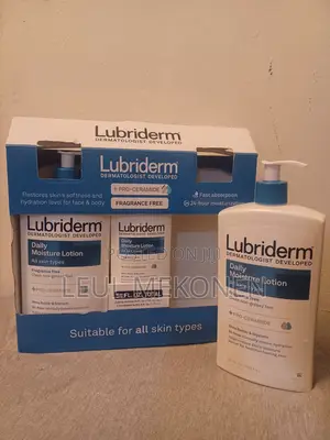 Lubriderm Daily Moisture Lotion 3-Pack Big-2,400 Small-1600