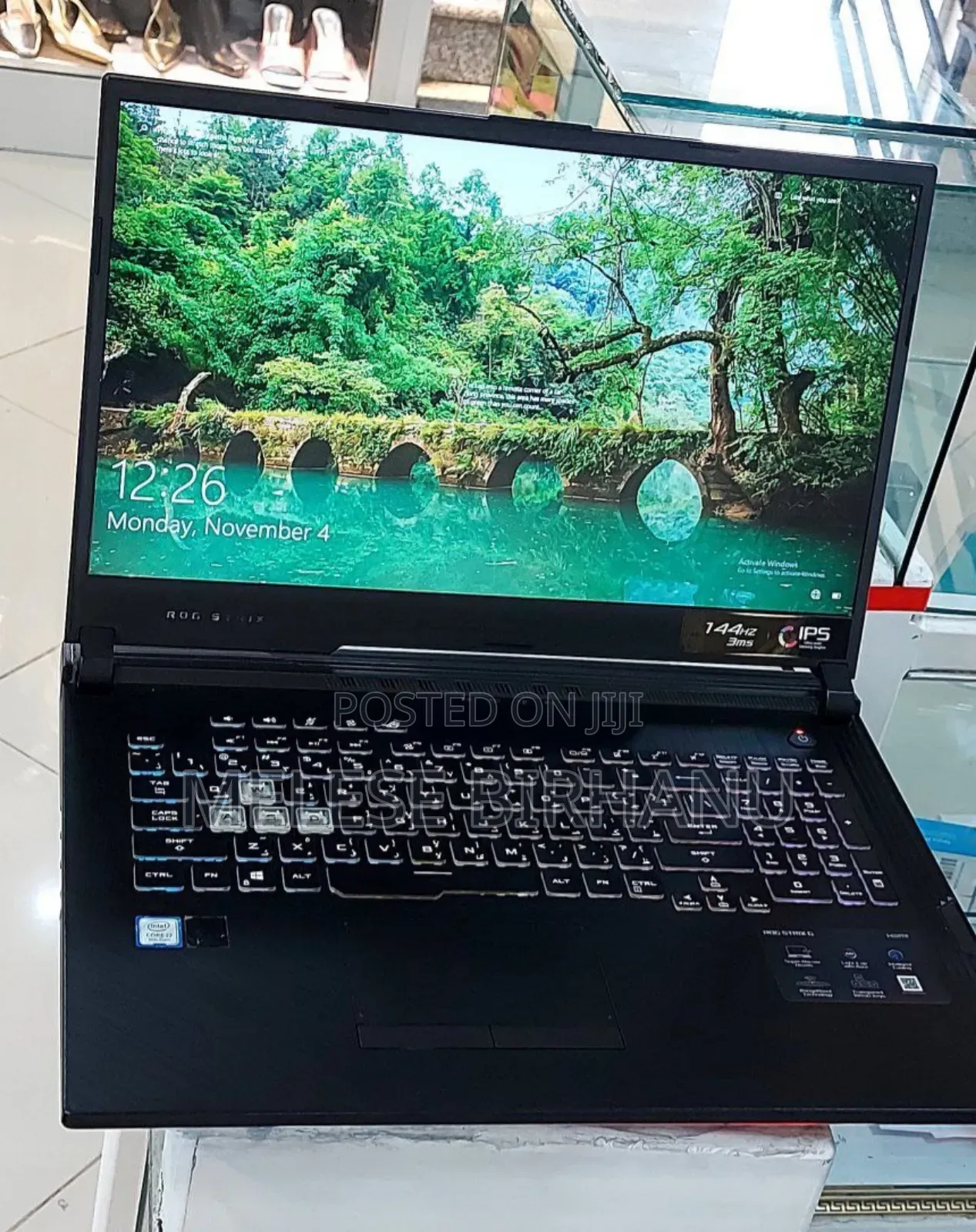 New Laptop Asus ROG Strix G15 16GB Intel Core I7 HDD+SSD 1T