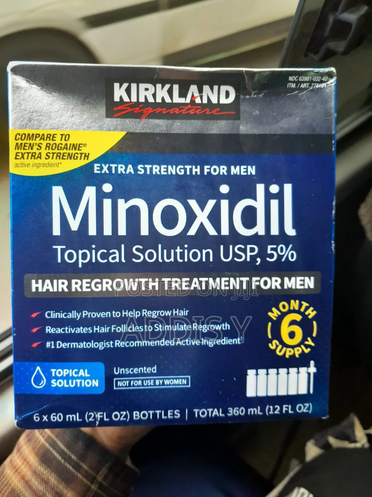 Minoxidil Growth Oil