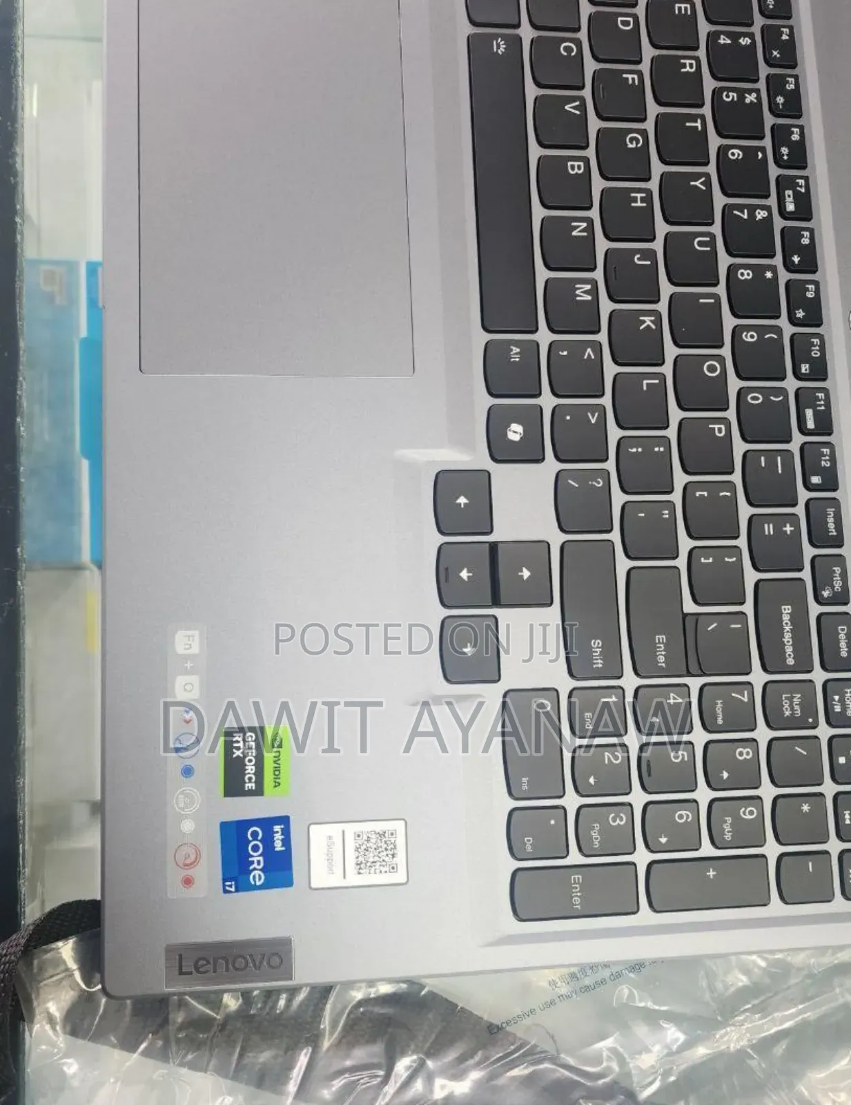New Laptop Lenovo 16GB Intel Core I9 SSD 1T