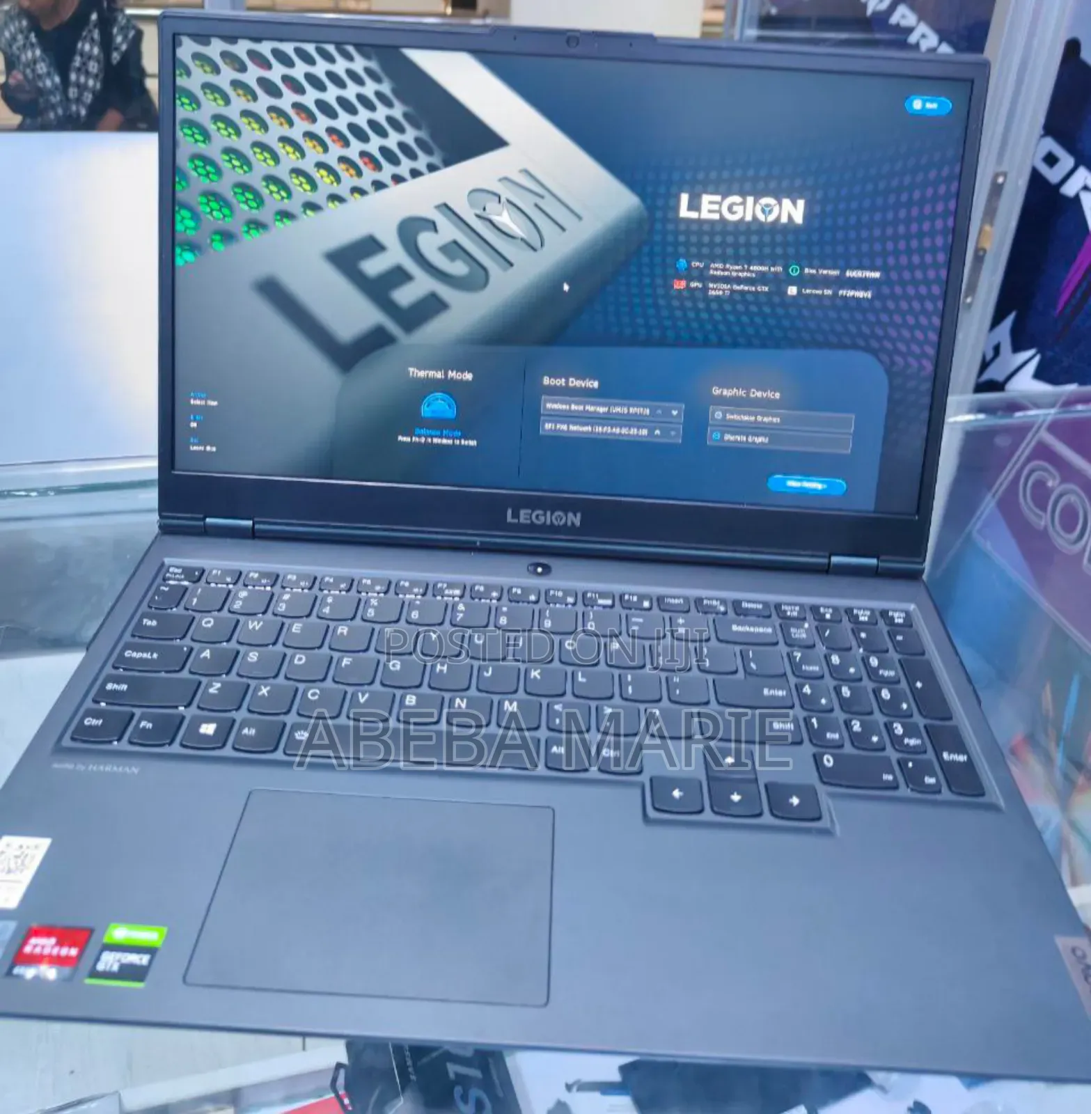 New Laptop Lenovo Legion 5 16GB AMD Ryzen 7 SSD 512GB