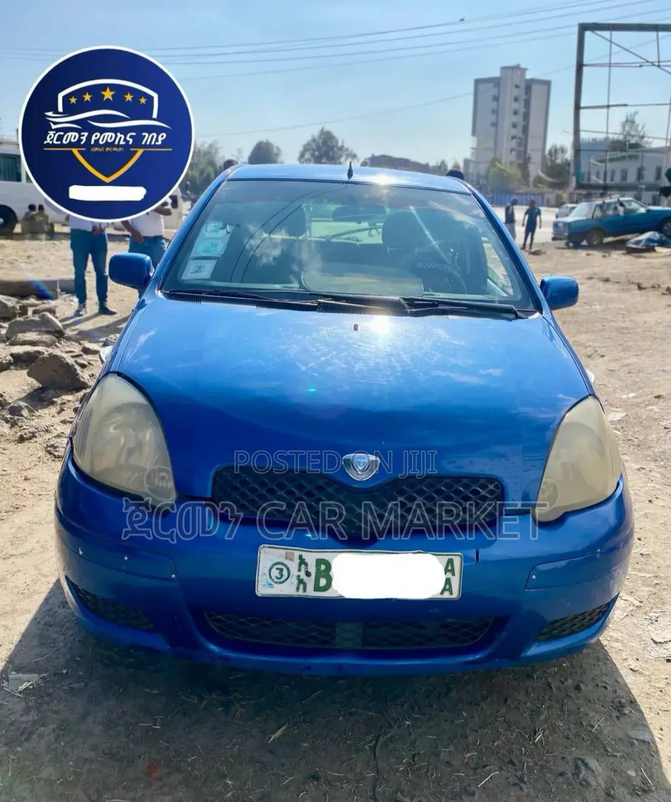 Toyota Vitz 2003 Blue