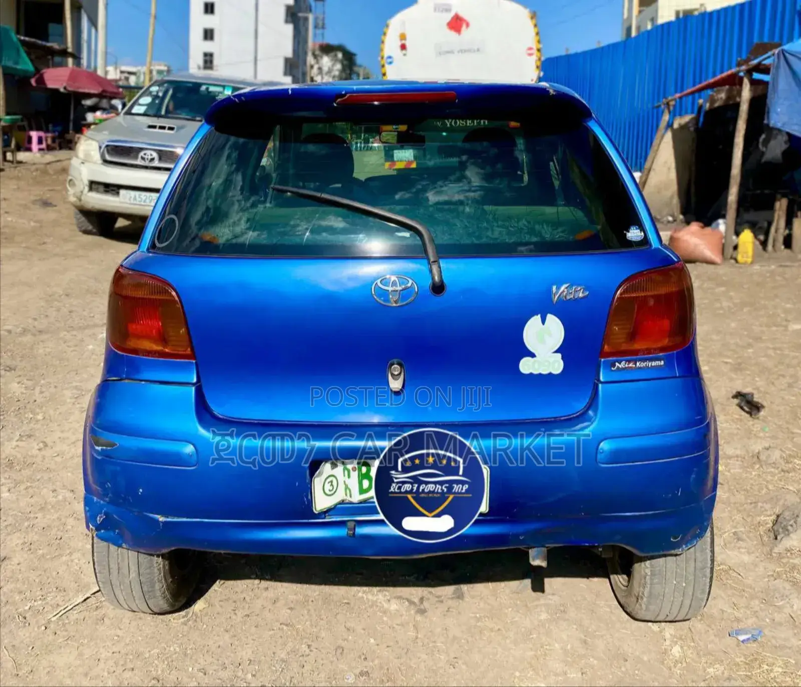 Toyota Vitz 2003 Blue
