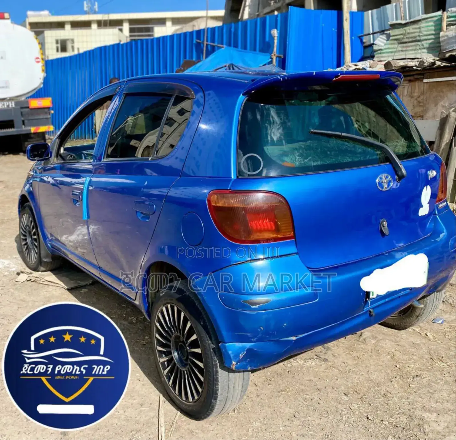 Toyota Vitz 2003 Blue