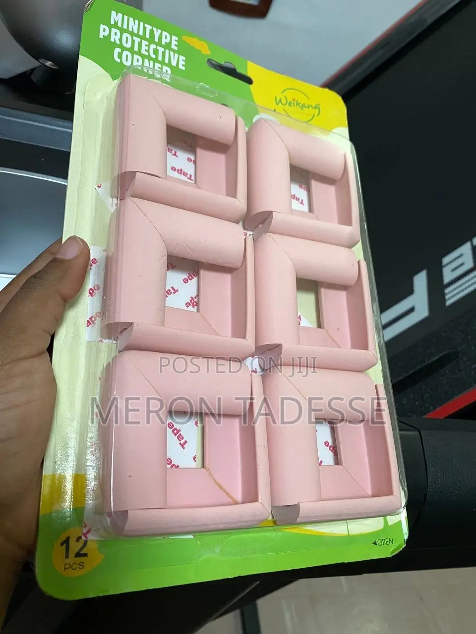 ልጆች ጠርዝ ጋር ሲጋጩ እንዳይጎዳ የሚደረግ የጠርዝ መከላከያ Baby Proof Your House