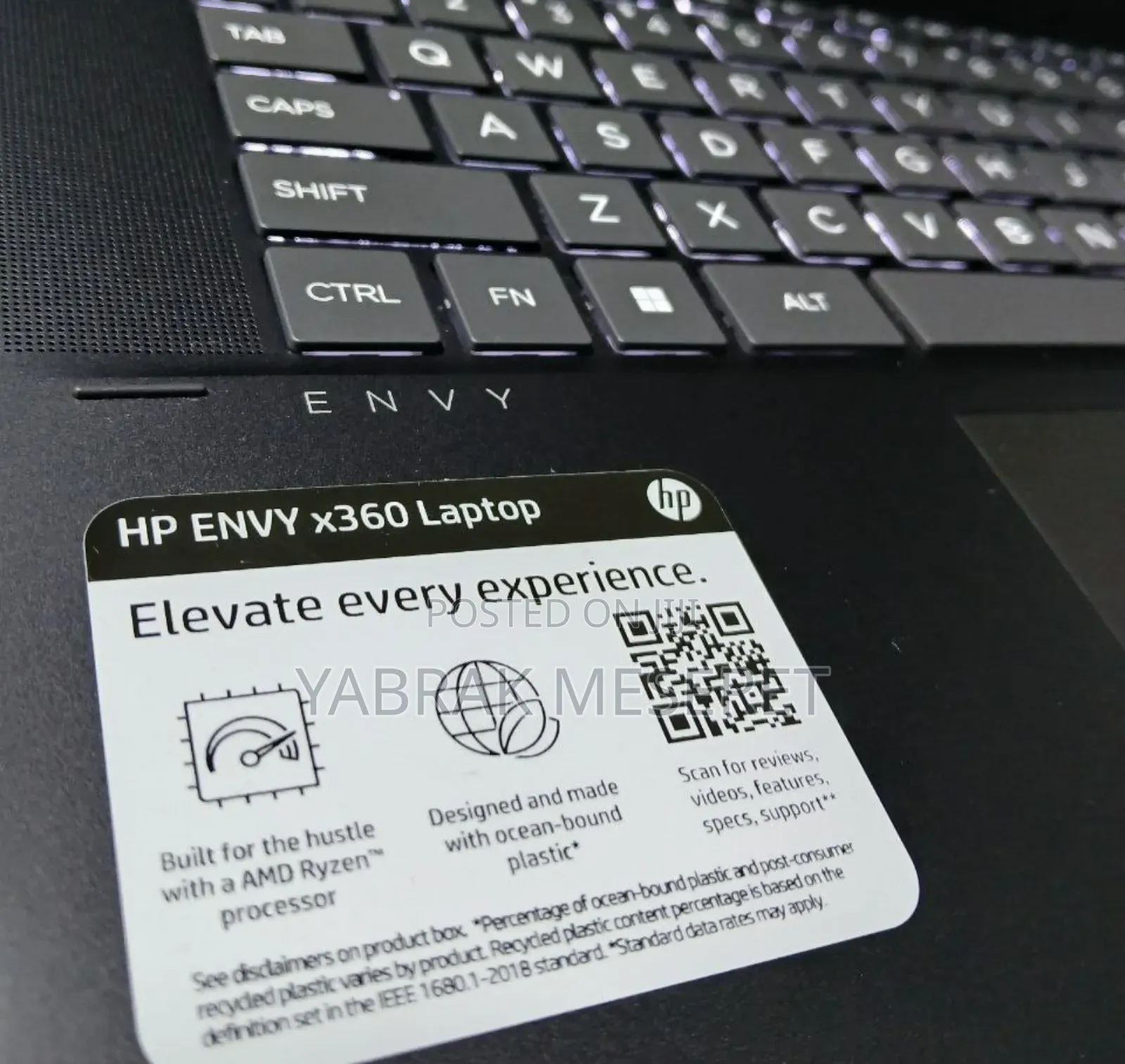 New Laptop HP Envy X360 8GB AMD Ryzen 7 SSD 512GB