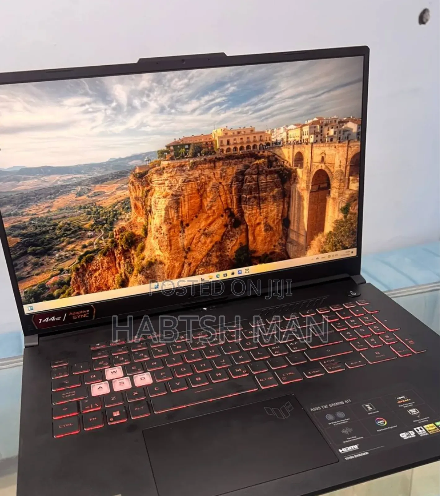 New Laptop Asus TUF Gaming FX504 16GB AMD Ryzen 7 SSD 1T