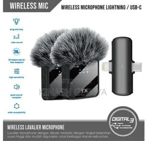 F15 Dual Wireless Microphone(HD LED Display)