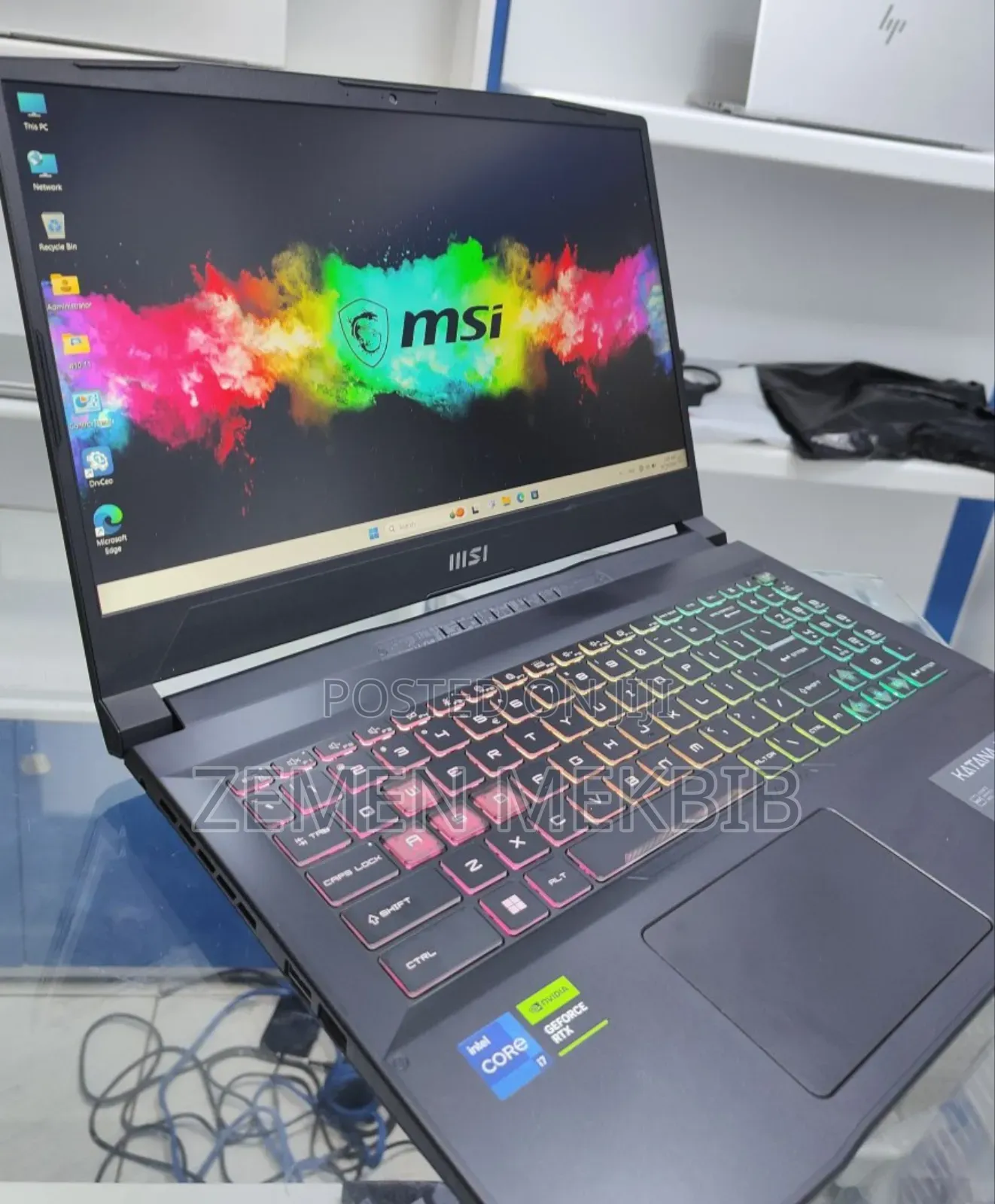 New Laptop MSI 32GB Intel Core I7 SSD 1T