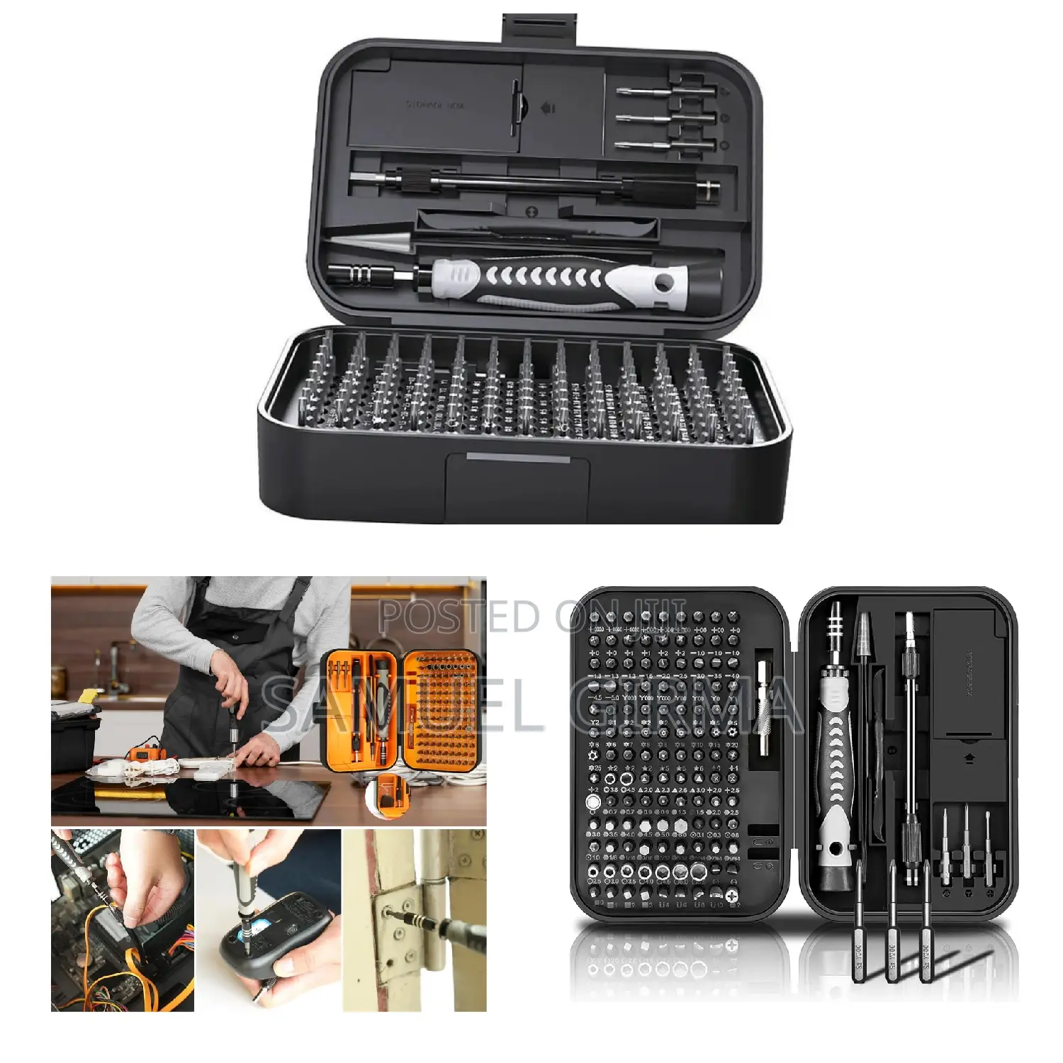 A 130in1 Precision Screwdriver Set