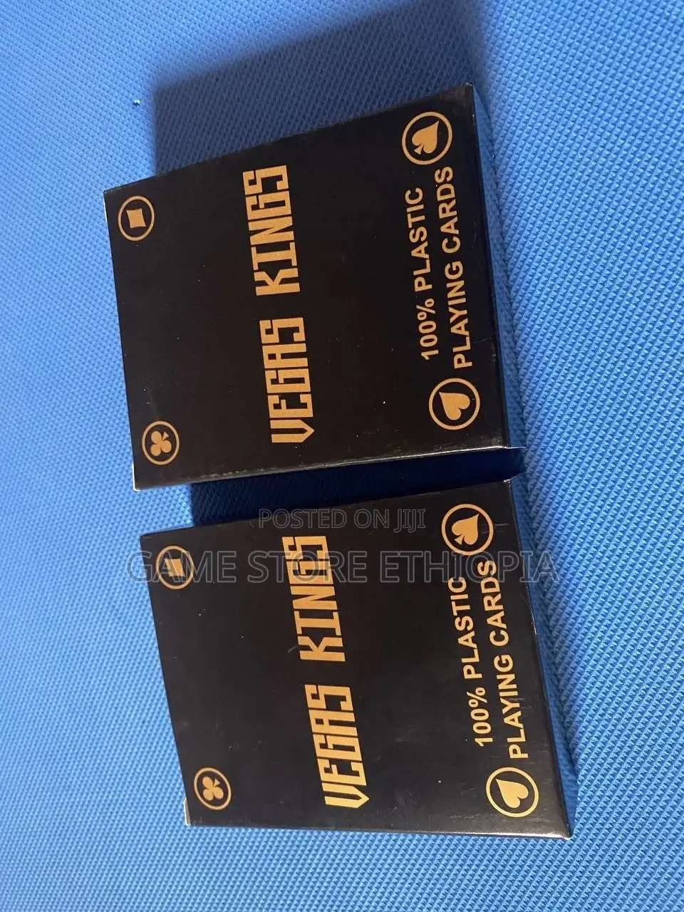 "የሚታጠብ የፕላስቲክ ካርታ Original Plastic Playing Cards From Usa!