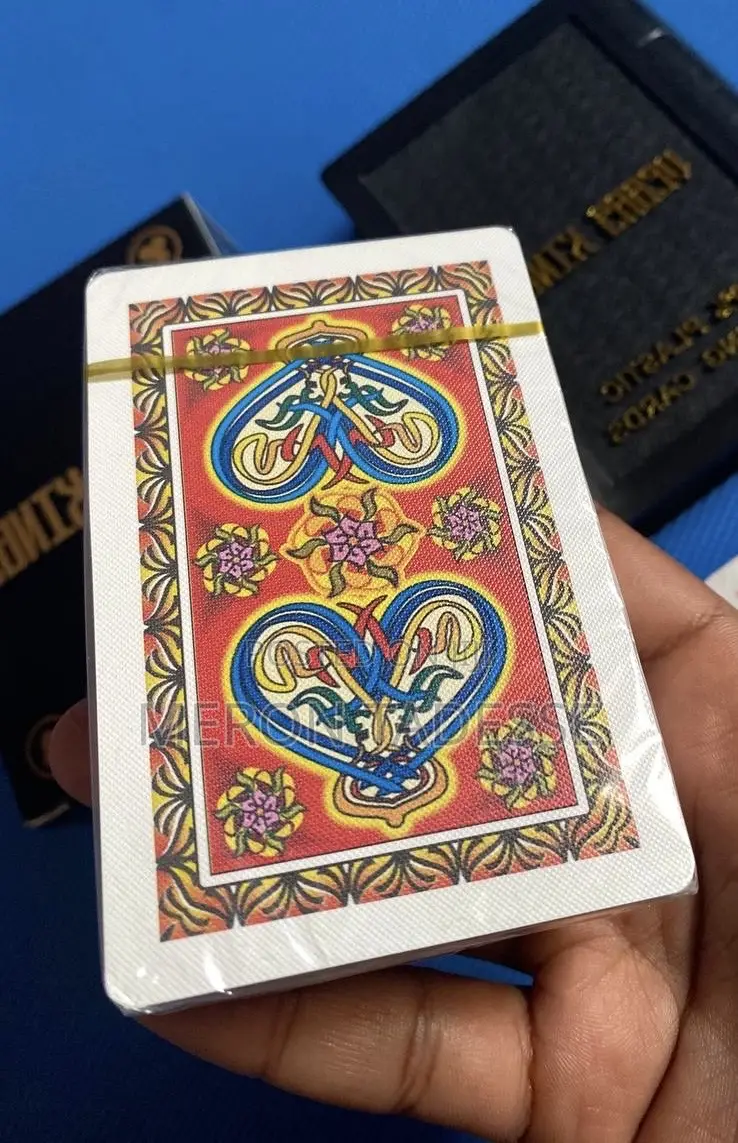 "የሚታጠብ የፕላስቲክ ካርታ Original Plastic Playing Cards From Usa!